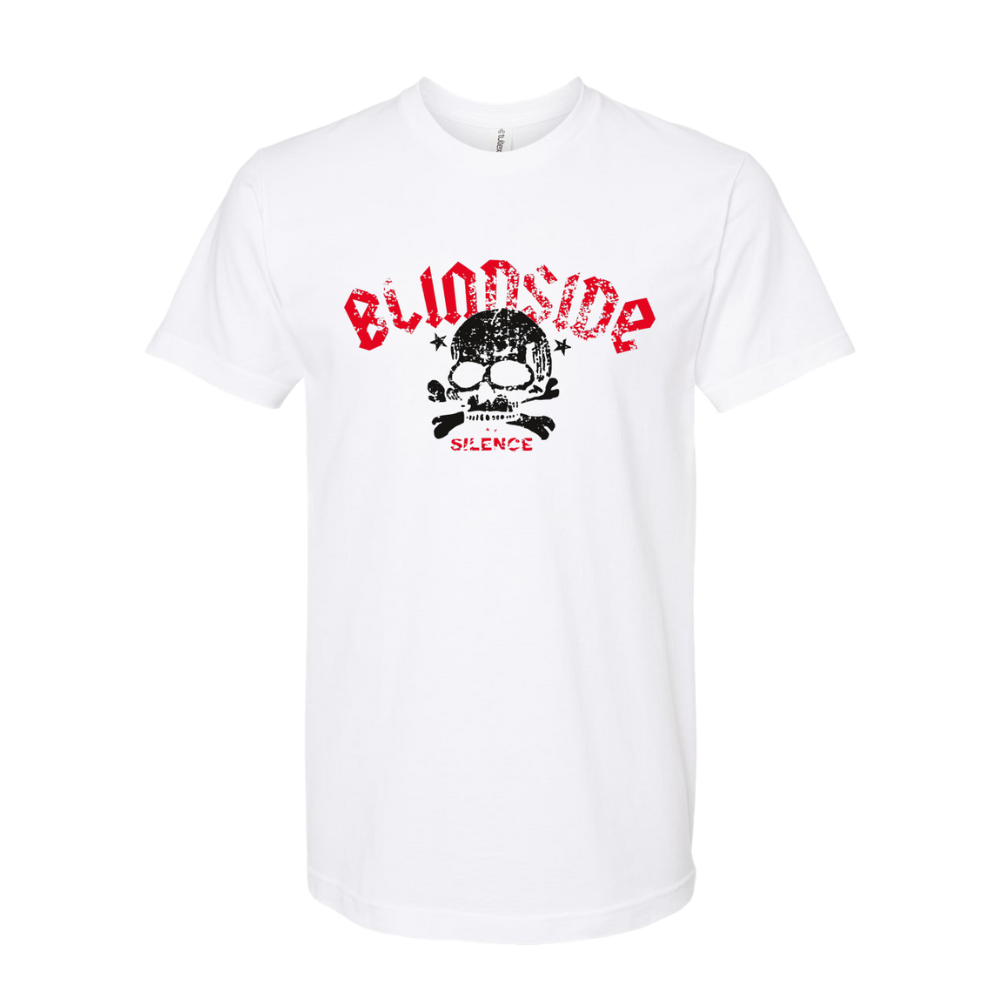 Skull Logo White Tee